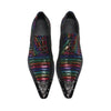 Vibrant Rainbow Metallic Toe Oxford #4141