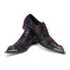 Vibrant Rainbow Metallic Toe Oxford #4141