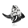 Bold Cow Print Cowboy Boots #4151