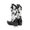 Bold Cow Print Cowboy Boots #4151