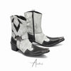 Camouflage Pointed Toe Cowboy Boots #4153