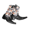 Artistic Abstract Pointed Cowboy Boots #4163