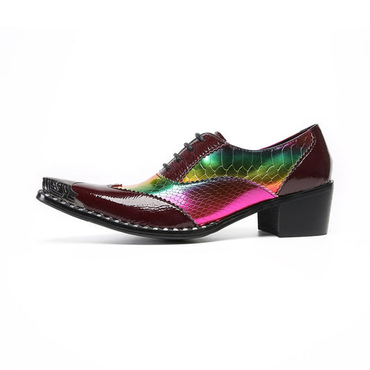 Psychedelic Dandy Oxford Shoes #4168