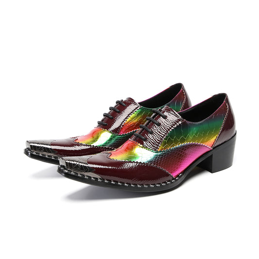 Psychedelic Dandy Oxford Shoes #4168