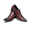 Neo-Noir Pointed Toe Loafers #4179