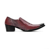 Neo-Noir Pointed Toe Loafers #4179