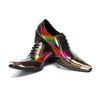 Glam-Rock Iridescent Oxford Shoes #4180