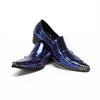 Neon Rockstar Pointed Toe Loafers #4181