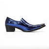 Neon Rockstar Pointed Toe Loafers #4181