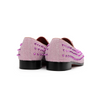 AOMISHOES™  Pink Rivet Dress Shoes 9180