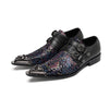 AOMISHOES_Black_Patterned_Shoes_#4109_Footwear_for_Daily_Use_AOMISHOES