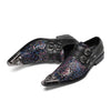 AOMISHOES_Black_Patterned_Shoes_#4109_Footwear_for_Daily_Use_AOMISHOES