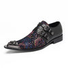 AOMISHOES_Colorful_Print_Buckle_Shoes_#4115_Fashion_Footwear_for_Daily_Wear_AOMISHOES