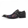 AOMISHOES_Colorful_Print_Buckle_Shoes_#4115_Fashion_Footwear_for_Daily_Wear_AOMISHOES