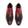AOMISHOES_Red_Black_Rivet_Shoes_#4108_Fashion_Footwear_AOMISHOES