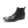 AOMISHOES™  Serpente Nero Ankle Boots 9121