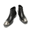 AOMISHOES™  Coccodrillo Ankle Boots 9125