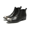 AOMISHOES™  Serpente Nero Ankle Boots 9121