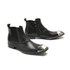 AOMISHOES™  Serpente Nero Ankle Boots 9121