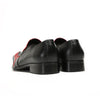 AOMISHOES™  Rosso E Nero Metal Tip Shoes 9161