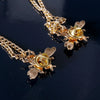 Fashion Bee Suit Brooch Chain A1020