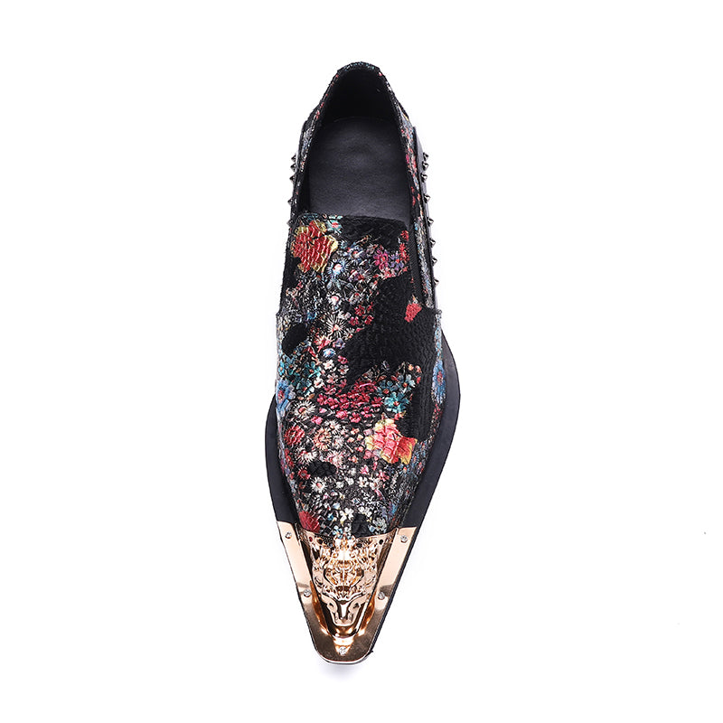 AOMISHOES™ Italy Snake Dress Shoes #8165