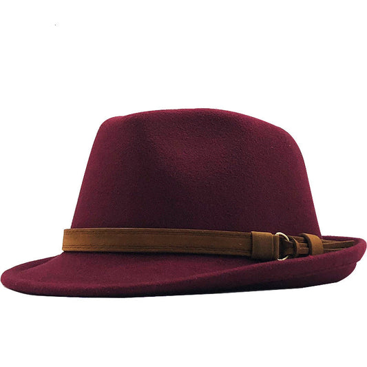 Men Wool Fedora Hat H8032