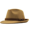 Men Wool Fedora Hat H8032