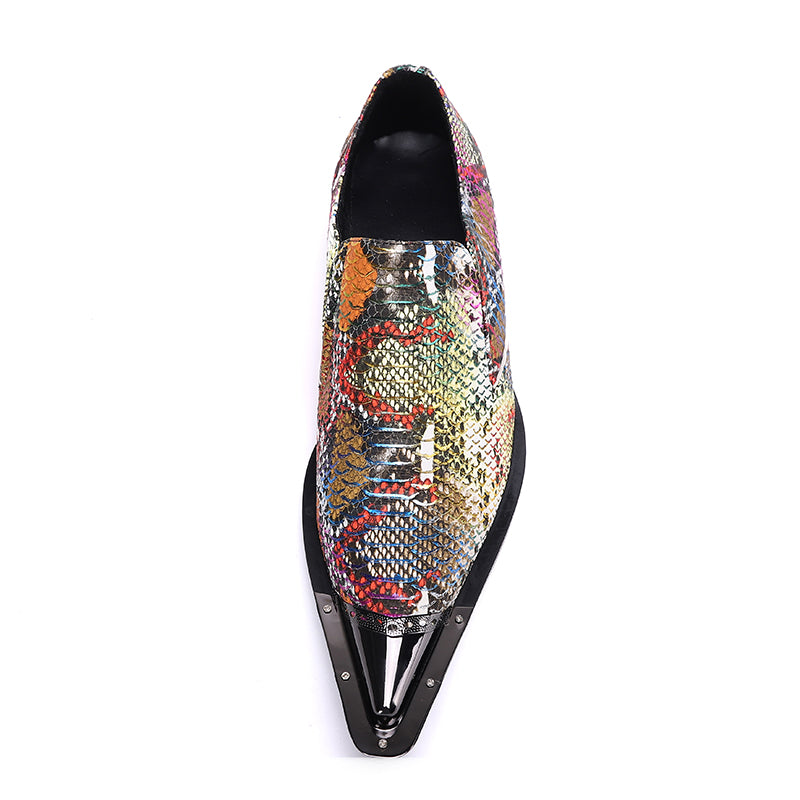 AOMISHOES™ Italy Snake Dress Shoes #8204