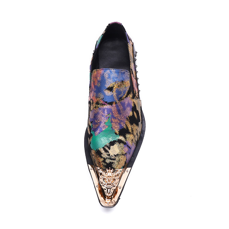 AOMISHOES™ Italy Snake Dress Shoes #8163