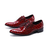 AOMISHOES™ Italy Snake Dress Shoes #8161