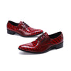 AOMISHOES™ Italy Snake Dress Shoes #8161