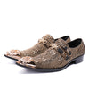 AOMISHOES™ Evil ITALIAN SNAKE Dress Shoes #8048