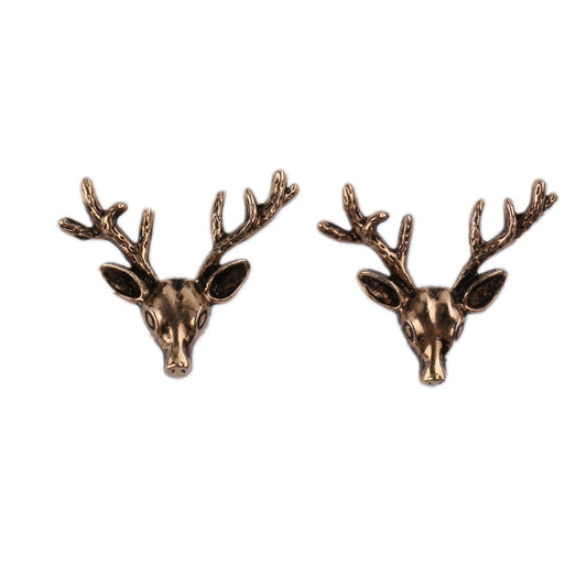 Vintage Stag Suit Brooch A1022