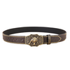 Western Cowboy Buckle Leather Belt B5011