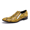 AOMISHOES™ Italy Snake Dress Shoes #8193