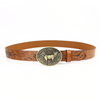 Western Cowboy Buckle Leather Belt B5005