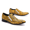 AOMISHOES™ Italy Snake Dress Shoes #8193