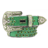 Punk Riveted Rhinestone Belt B4050