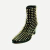 AOMISHOES™ Black-Gold Party Boot #7030