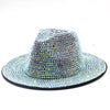 Rhinestone Wide Brim Hat H9006