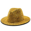 Rhinestone Wide Brim Hat H9006