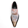 AOMISHOES™ Golden Phoenix Dress Shoes #8069