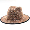 Rhinestone Wide Brim Hat H9006