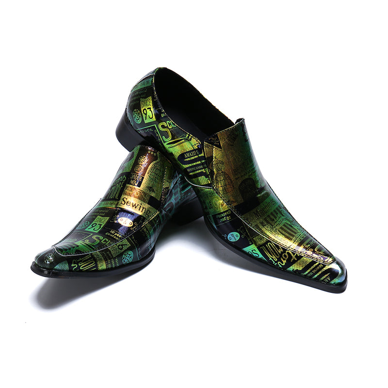 AOMISHOES™  Multi-Color Dress Shoes #8031