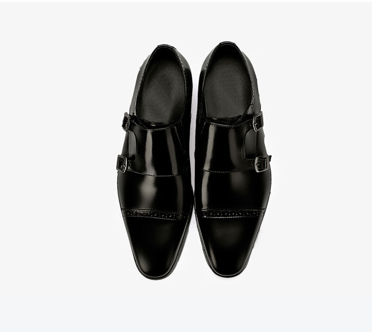 The Dylan Wingtip Double Monk Strap