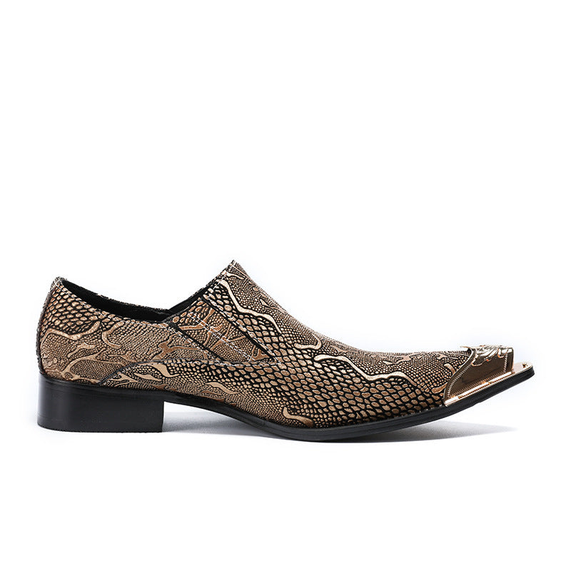 AOMISHOES™  Italian Snake Dress Shoes #8024