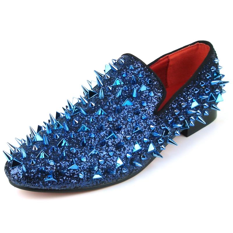 AOMISHOES Italy Spikes Dress Shoes #8222  Aomishoes