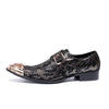 AOMISHOES™ Italy Snake Dress Shoes #8211