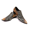 AOMISHOES™ Zebra Dress Shoes #8038